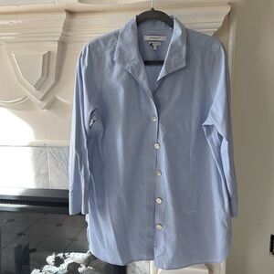 Beautiful blue button down.  Quality is amazing!
